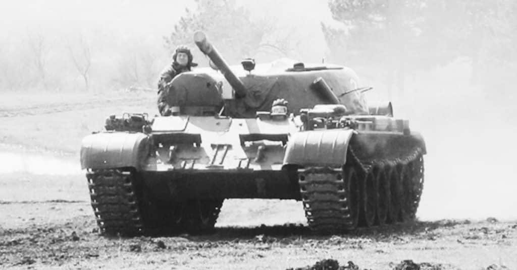 T-55 tank
