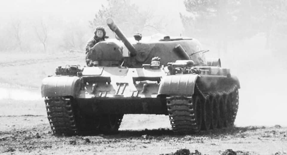 T-55 tank