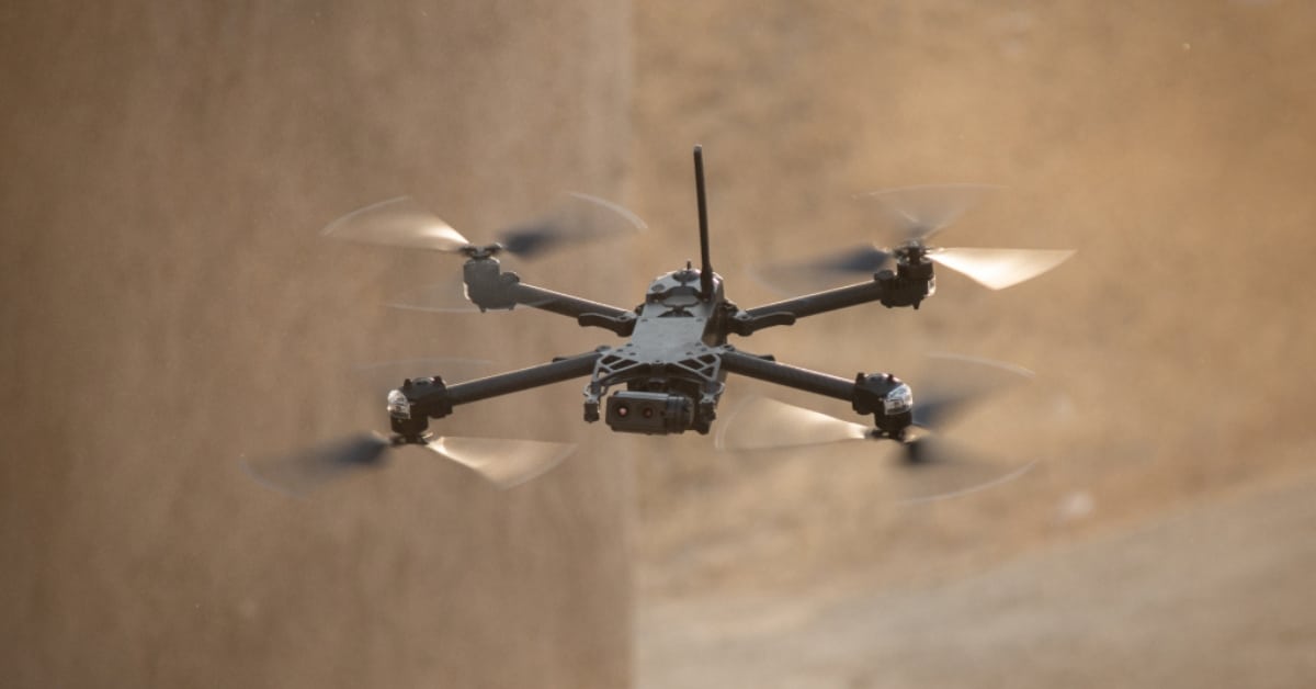 Skydio X2D in flight