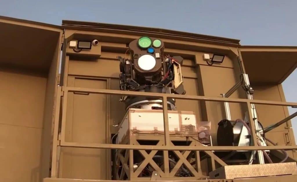 The Iron Beam can engage at the speed of light from a range of hundreds of meters to several kilometers.