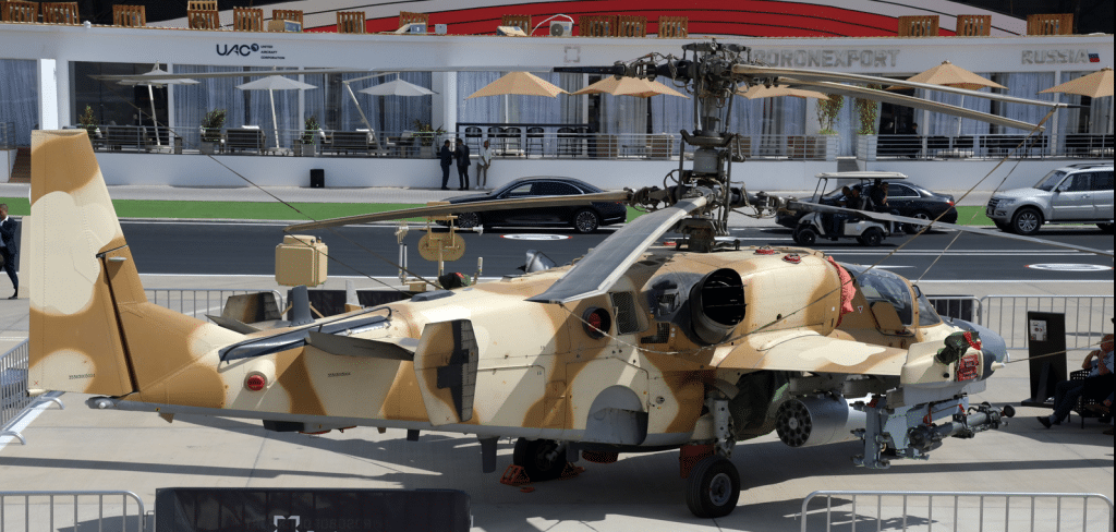Egypt opted for Russian-built Kamov helicopters, including the Ka-52 attack variant, although deliveries have faced delays.
